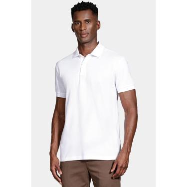 Imagem de Polo Aramis Algodão Piquet Manga Curta Branco-Masculino