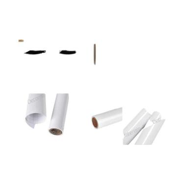 Imagem de Papel De Parede Autoadesivo Preto E Branco Impermeável Fosco Para Quar