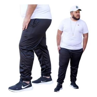Imagem de Calça Jogger Malha Premium Flanelada Plus Size Esportiva 106 - J94 Con