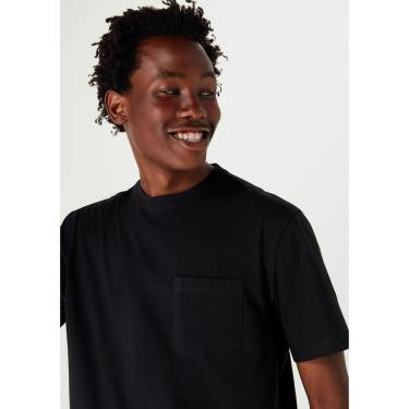 Imagem de Camiseta Básica Hering Super Cotton Com Bolso Masculina-Masculino
