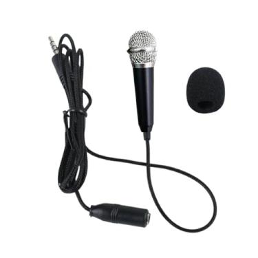 Imagem de Microfone minúsculo para podcast,Microfone minúsculo para gravação de vídeo - Microfone portátil de voz e vídeo,Amplificador de alto-falante, microfone vocal plug-and-play para celular, laptop