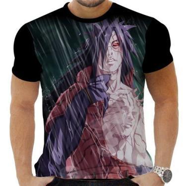 Imagem de Camiseta Camisa Personalizada Anime Naruto Madara Uchiha 02 - Zahir St