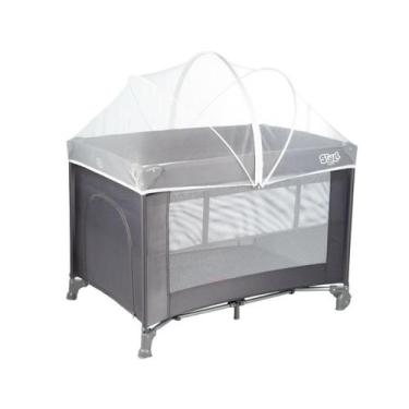 Imagem de Berço Portátil Styll Baby Pocket 2 Níveis de Altura 0 a 18kg Cinza