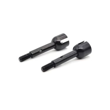 Imagem de Peças de carro RC compatíveis com ZD 1/10 RC peças de atualização de carro acessórios sobressalentes 2 peças copo de eixo de roda traseira de metal 7505