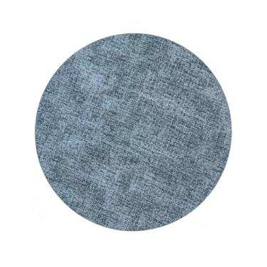 Imagem de Tapete para copos, lavável, impermeável, resistente ao calor, à prova de óleo, grande tapete de mesa (azul)