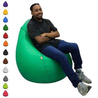 Imagem de Puff Pêra Gigante Redondo Sala Escritório Com Enchimento - Mercadão do