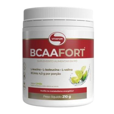 Imagem de Bcaa fort 210g limao vitafot aminoacidos - VITAFOR