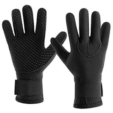 Imagem de Luvas de Neoprene para Traje Mergulho Quentes Escafandro Surfe Inverno -Derrubadas Pesca com Arpão Natação Rafting Canoagem Remo