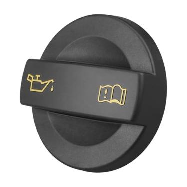 Imagem de Bevinsee Tampa de enchimento de óleo de motor 04E103485A compatível com Volkswagen Golf Jetta, compatível com A1 A3 RS3 Q2 para motores 1.0 TSI, 1.2 TSI, 1.4 TSI, 1.4 GTE Hybrid EA211, consulte o