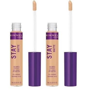 Imagem de Corretivo Rimmel London Stay Matte 92 Ivory 6,8 ml (pacote com 2)