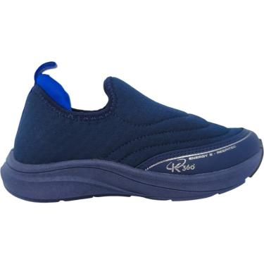 Imagem de Tenis Infantil Menino Slip On Casual Dia a Dia Passeio Escola Calce Fácil Anatômico Conforto Kidy 45-Masculino