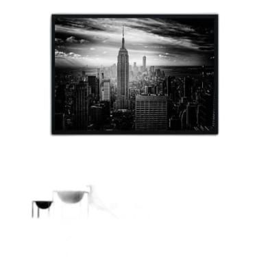 Imagem de Quadro Fotografia Cidade New York 24X18Cm - Com Vidro