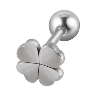 Imagem de Brincos De Piercing Em Aço Cirúrgico Unissex Com Design De Cobra E Est