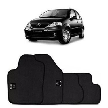 Imagem de Tapete Automotivo C5 2012 Borracha Pvc