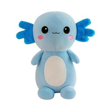 Imagem de Brinquedo De Pelúcia Axolotl, Animal De Estimação Realista De Desenho 