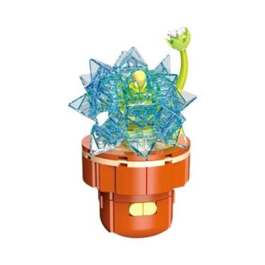 Imagem de Conjunto De Blocos De Montar DIY Para Meninas: Buquê De Flores Eternas