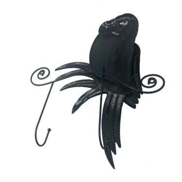 Imagem de Gancho Metal Arara Vermelha Kit 4 Uni Decoraçao Parede Sala Quarto Casa Pendura Chaves Chapeu Bone Multiuso