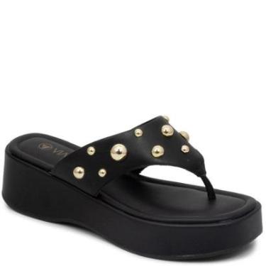 Imagem de Tamanco de Dedo Tachas Bico Quadrado Via Uno 849012-Feminino