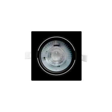 Imagem de Spot De Embutir De Led Taschibra Alltop Par 30 Quadrado 10w Bivolt Preto Preto 3000k Luz Amarela 15090336