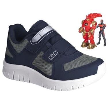 Imagem de Tênis Infantil Kidy Ultra Flex + Robo e Soldado-Masculino