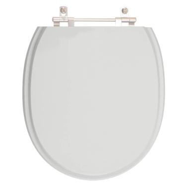 Imagem de Assento Sanitário Poliester Village Cinza Real Para Vaso Deca