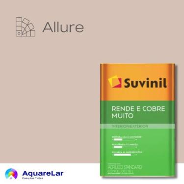 Imagem de Rende & Cobre Muito Suvinil Fosco 16L, ALLURE