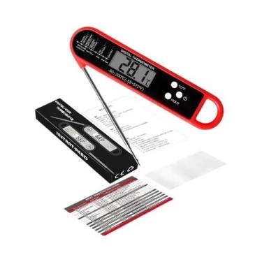 Imagem de Termômetro Digital Para Carne Com Leitura Instantânea, Alta Precisão, 