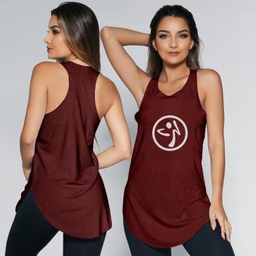 Imagem de Blusa Feminina Regata Esportiva (est.Zumba 016)- Academia Caminhada -cores-academia - G - ROSA-Feminino