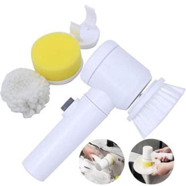 Imagem de Escova Elétrica Para Limpeza De Bancos De Carro