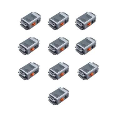 Imagem de Caixa De Bateria AA Para Blocos De Montar LegoEDS Funções De Energia M