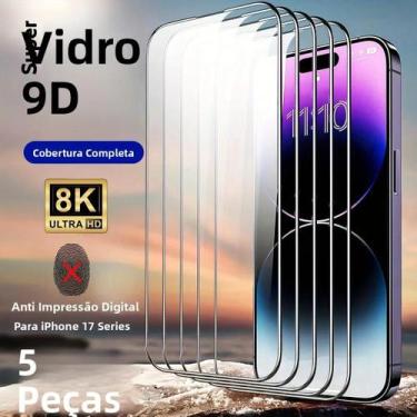 Imagem de Protetor De Tela De Vidro Temperado HD Para iPhone 1-5 Peças Para 17/1