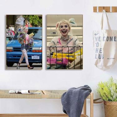 Imagem de Conjunto de tela de pintura de parede Harley Quinn 30x40cm x2