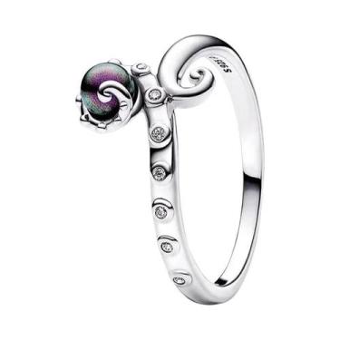 Imagem de Anel De Prata Esterlina 925 Com Pedra De Coração Luminosa Vermelha, Fl