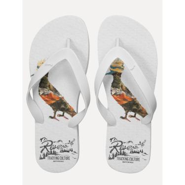 Imagem de Chinelo Reserva Masculino Woodpecker Camp Branco-Masculino