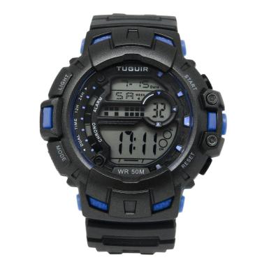 Imagem de Relógio Masculino Tuguir Digital TG30450 Preto e Azul-Masculino