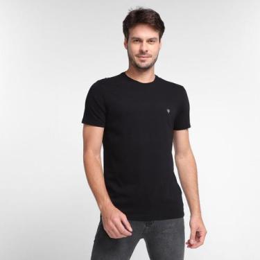 Imagem de Camiseta Calvin Klein Masculina, Preto, GG