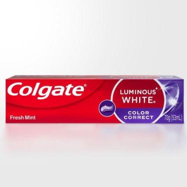 Imagem de Creme Dental Clareador Colgate Luminous White Color Correct 70g
