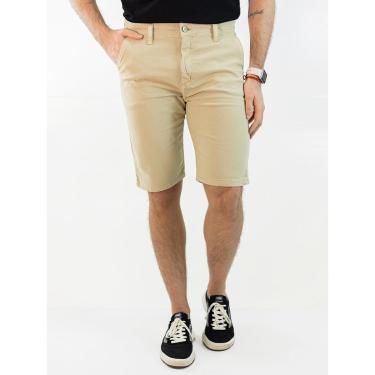 Imagem de Bermuda Masculina Sarja Skinny Bolsos Clássicos Elastano Anticorpus-Feminino