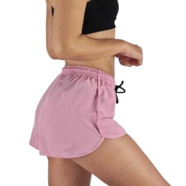 Imagem de Short Patricinha Tactel Feminino Com Elastano para Academia Corrida Pr