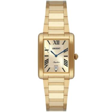Imagem de Relógio Orient Feminino Tank Saphire Dourado Lgss1021 C3kx