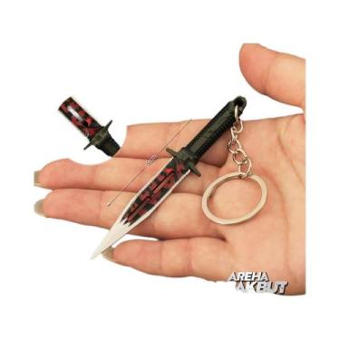 Imagem de Chaveiro Modelo De Mini Arma Areha AEK PK16 T88 VSS Sniper Em Liga Met