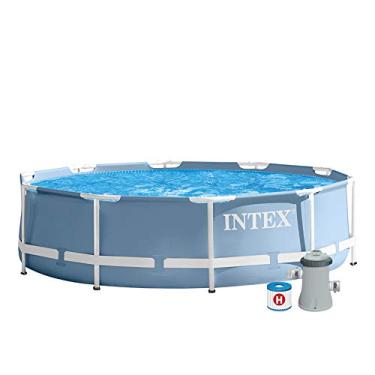 Imagem de Piscina Arm.Metal Bomba Filtro220V 4485L
