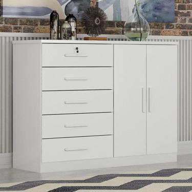 Imagem de Cômoda Sapateira Ambiente Seul Neve- Novo Horizonte