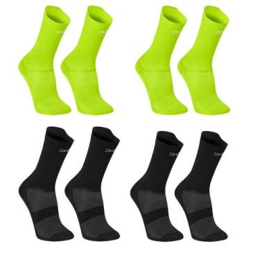 Imagem de Kit 04 Pares Meia Esportiva Corrida Academia Fitness Run - Vita Bloom 