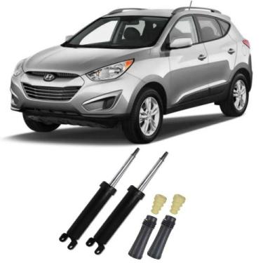 Imagem de Amortecedor + Kit Batente Hyundai Ix35 Traseiro 2010 Até 2015 O Par - 