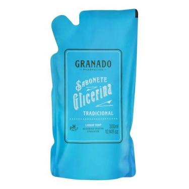 Imagem de Refil sabonete líquido de glicerina tradicional 300ml Granad - Granado