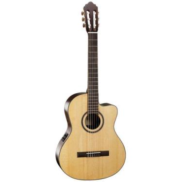 Imagem de Violao cort classico eletroacustico ac160cf natural com bag
