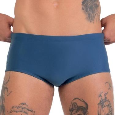 Imagem de Sunga Masculina de Praia Adulto Mash Lisa Natação P ao XGG Roupa de Praia Masculina Ori...