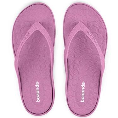 Imagem de Chinelo Feminino Casual Palmilha Ortopédica Boaonda Leve-Feminino