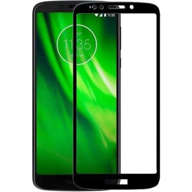 Imagem de Pelicula De Vidro Para Motorola Moto G6 Play Cobre Toda Tela - Univers